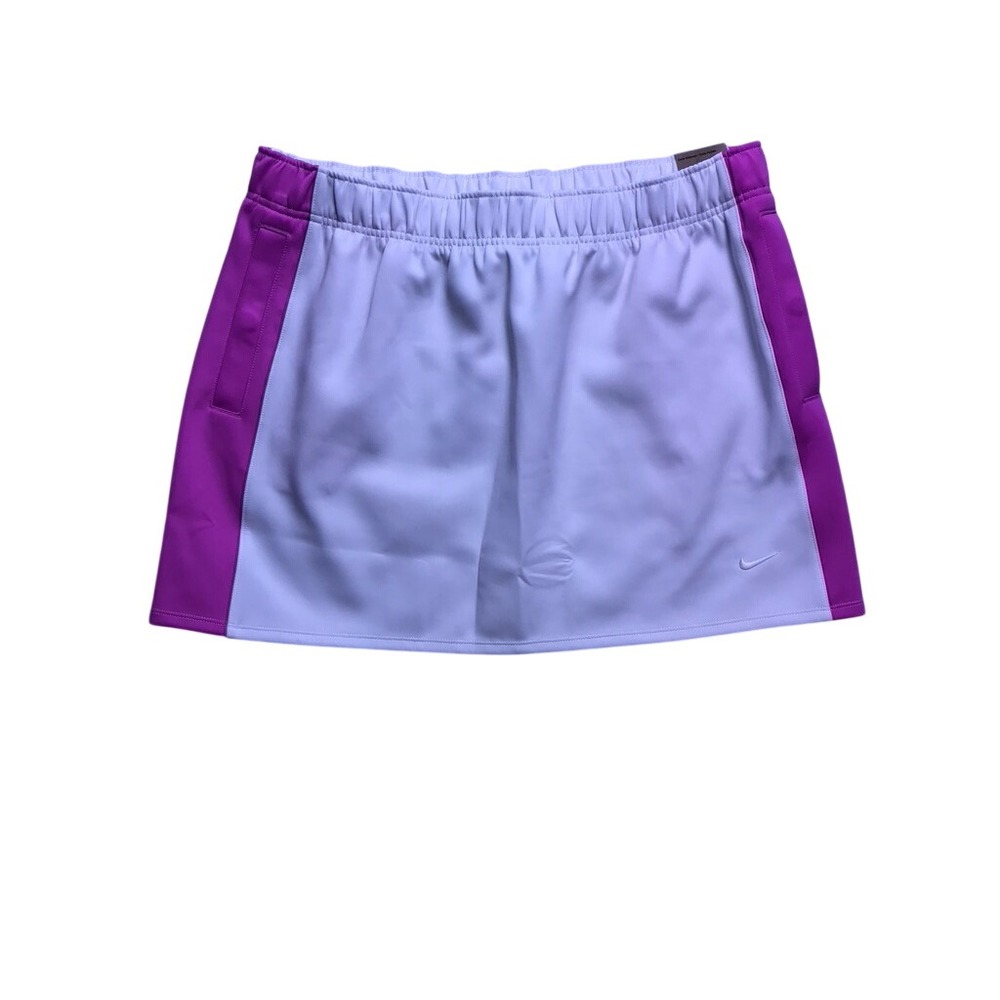 Nike Golf Skort Womens XL White Pink HV2470-133 Standard Fit Active